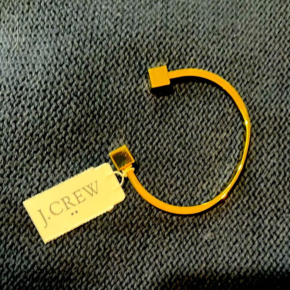 J.Crew Bangle. Square cube ends new with tag.